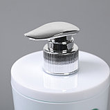 Диспенсер для жидкого мыла Scarlet, 330 мл, цвет прозрачно-мятный, фото 3