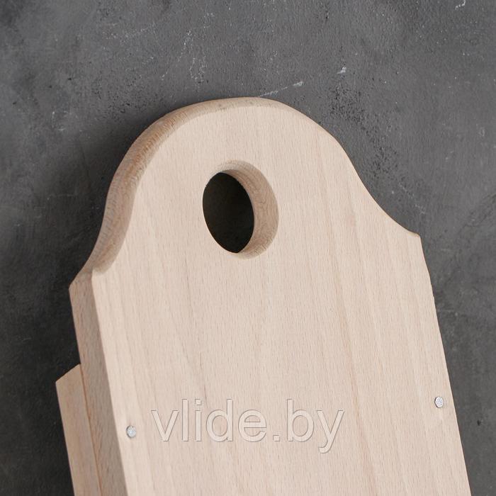 Шинковка деревянная, три лезвия, 40х15см, массив бука - фото 7 - id-p141291810