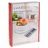 Весы кухонные LuazON LVK-704, электронные, до 7 кг, белые, фото 8