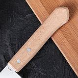 Нож кухонный «Универсал» поварской, лезвие 12,8 см, с деревянной ручкой, фото 4