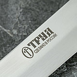 Нож кухонный «Элегант» для овощей, лезвие 11 см, чёрная ручка, фото 3