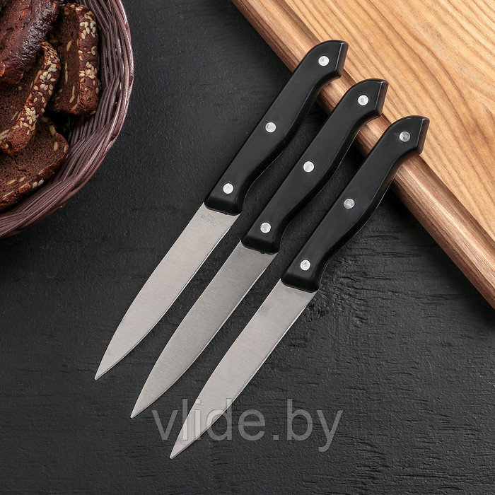 Набор кухонных ножей «Ночь» - фото 3 - id-p141291846