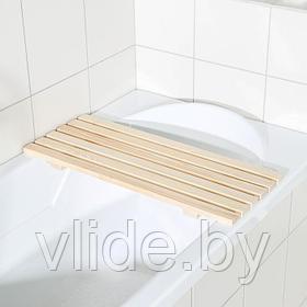 Сиденье в ванну 68×27×3,5 см, цвет бежевый