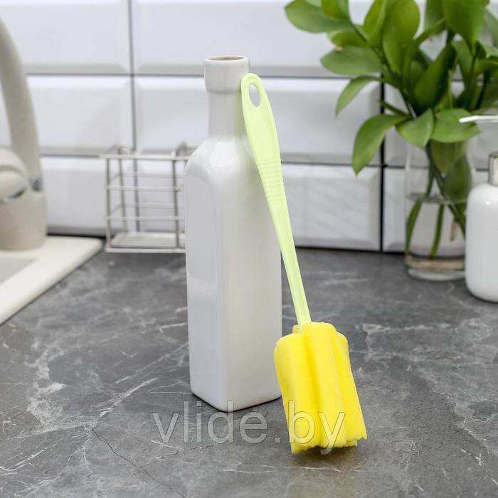 Ёршик для посуды «Тюльпан», 21×5 см, цвет МИКС - фото 7 - id-p141295943