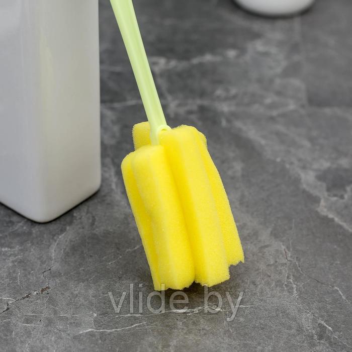 Ёршик для посуды «Тюльпан», 21×5 см, цвет МИКС - фото 9 - id-p141295943