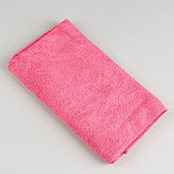 Салфетка из микрофибры Dora Pro «Для пола», 50×60 см, цвет розовый, фото 4