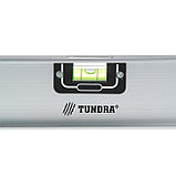 Уровень алюминиевый TUNDRA "Рельс", 3 глазка (1 поворотный), 1500 мм 3575274, фото 4
