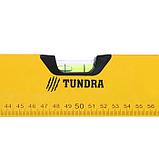 Уровень алюминиевый магнитный TUNDRA, эргономичные ручки, 3 глазка, 1000 мм 2964646, фото 4