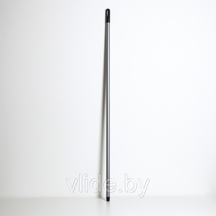 Рукоятка для швабры 110 см, d= 2,5 см, цвет серый - фото 1 - id-p141296001