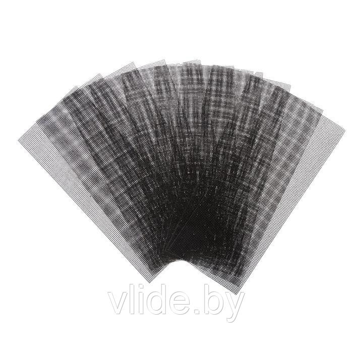 Сетка абразивная TUNDRA, водостойкая, корунд, 115 х 280 мм, Р320, 10 шт. 1300835 - фото 1 - id-p141292001