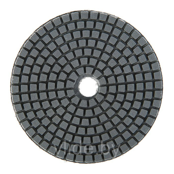 Алмазный гибкий шлифовальный круг TUNDRA, для мокрой шлифовки, 100 мм, BUFF черный 3594930