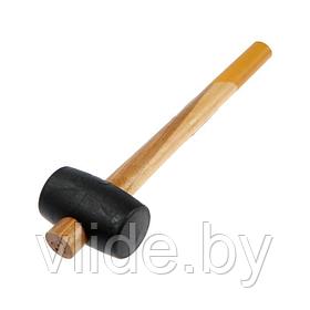 Киянка USP 45330, 225 г, деревянная рукоятка, черная резина, 45 мм 5460120