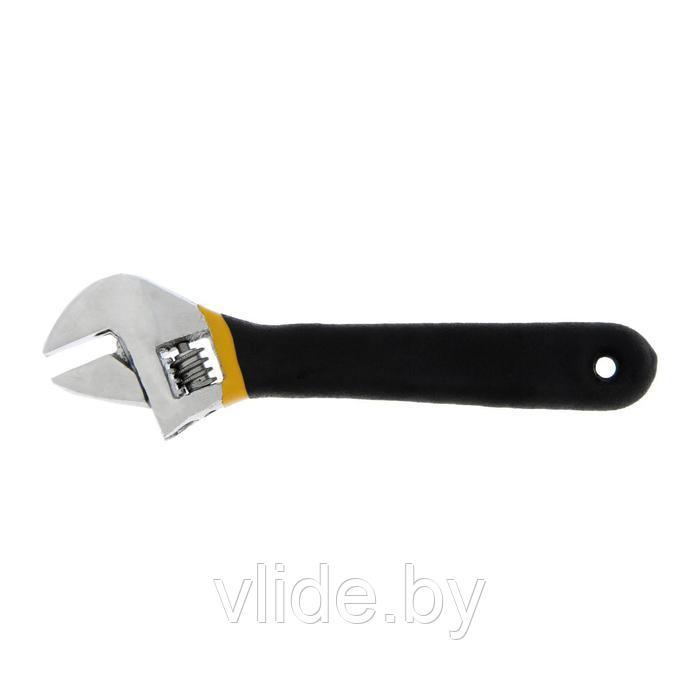 Ключ разводной TUNDRA, обрезиненная рукоятка, 150 мм 1647011 - фото 2 - id-p141292067