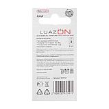 Батарейка солевая LuazON Super Heavy Duty, AAA, R03, блистер, 2 шт 3005541, фото 6