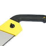 Японская ножовка EGER, 400мм, 9TPI, зуб 3D, толщина полотна 0.9мм, обрезиненная рукоятка 4064047, фото 4