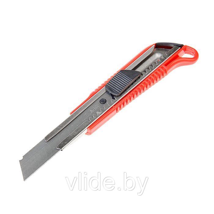 Нож универсальный LOM, металлическая направляющая, пластиковый корпус, 18 мм 1818328 - фото 4 - id-p141292510