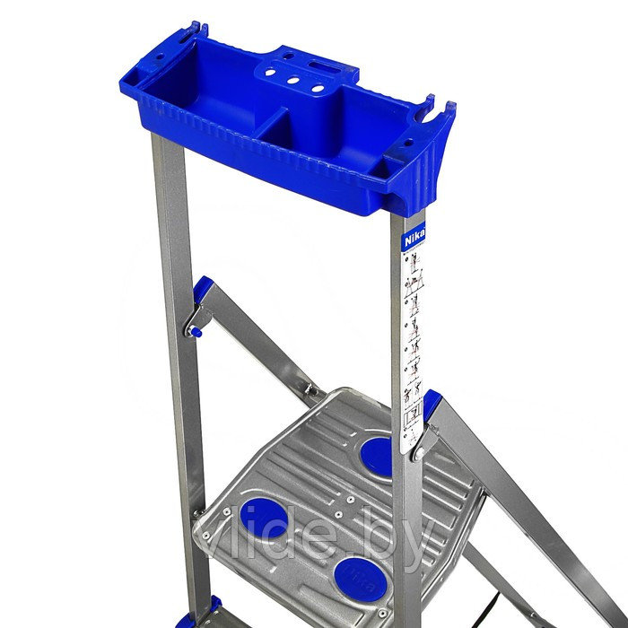 Стремянка Nika СМ8, широкие ступени, высота до рабочей площадки 1800 мм, 8 ступеней 798899 - фото 2 - id-p141292539