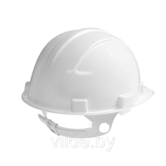 Каска защитная TUNDRA, для строительно-монтажных работ, с текстильным оголовьем, белая 4985134 - фото 2 - id-p141292688