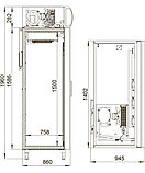 Холодильный шкаф POLAIR DМ114Sd-S версия 2,0 (+1...+10) купе, фото 2