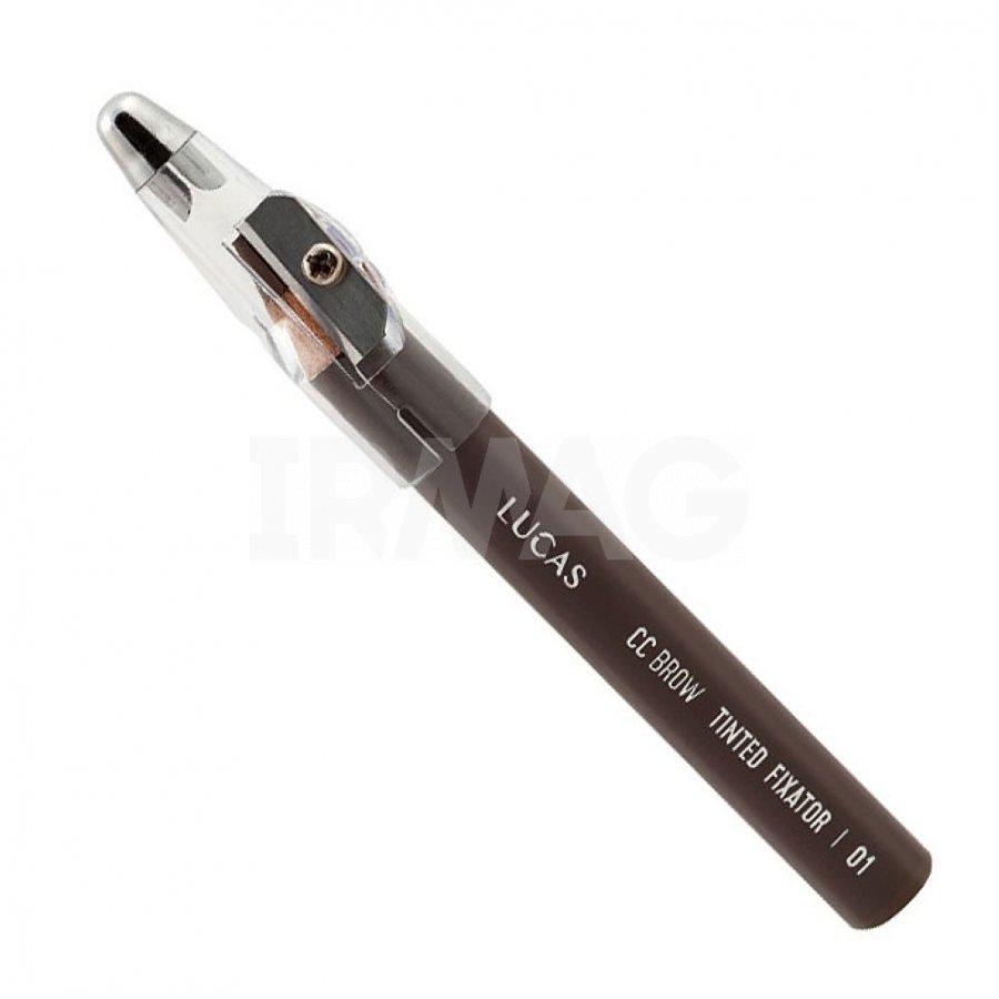 CC Brow Восковый карандаш для бровей TINTED WAX FIXATOR, цвет 01, серо-коричневый - фото 1 - id-p135660794