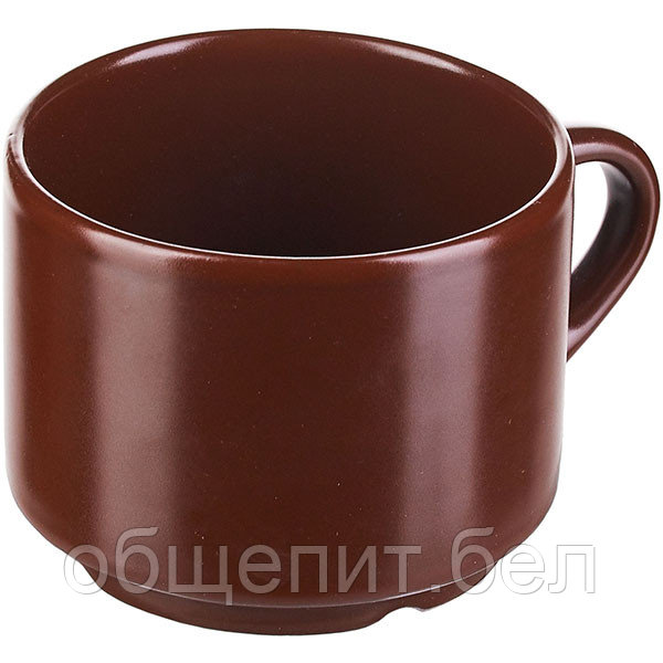 Чашка чайная «Шоколад»; фарфор; 200мл