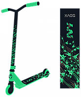 Самокат трюковый XAOS Ivy (зеленый)