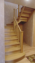 Лестницы из массива для дома и дачи.