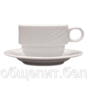 Чашка чайная «Аркадия»; фарфор; 180 мл