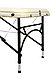 Массажный стол складной 3-секционный алюминиевый BodyFit (186x70 см) бежевый, фото 4