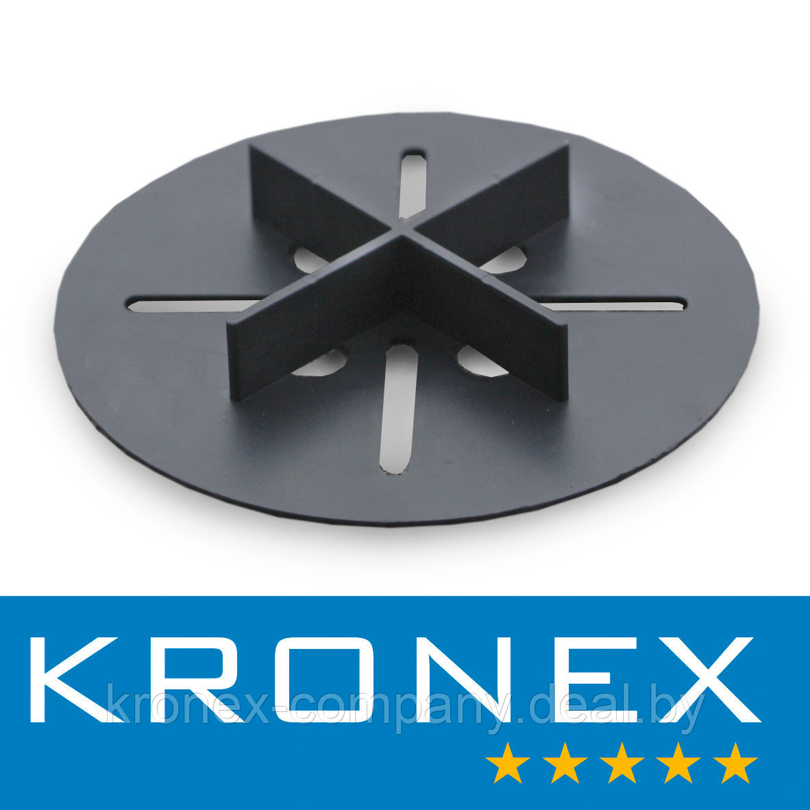 Табулятор для плитки 2 мм KRONEX с основанием - фото 1 - id-p134521041