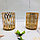 Подставка - органайзер для кистей и косметических принадлежностей Золотой орнамент 1, фото 10