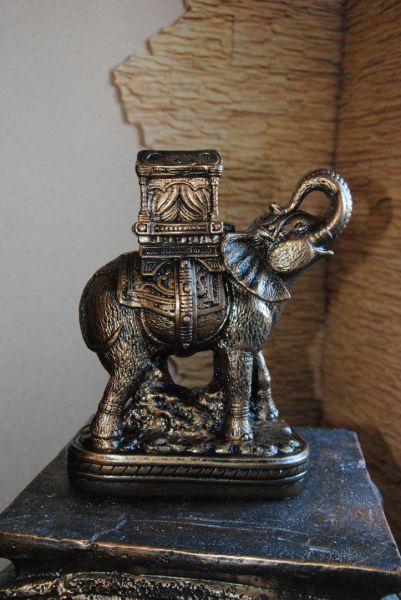 Сувенир-копилка "Слон с домом" - фото 1 - id-p58465561