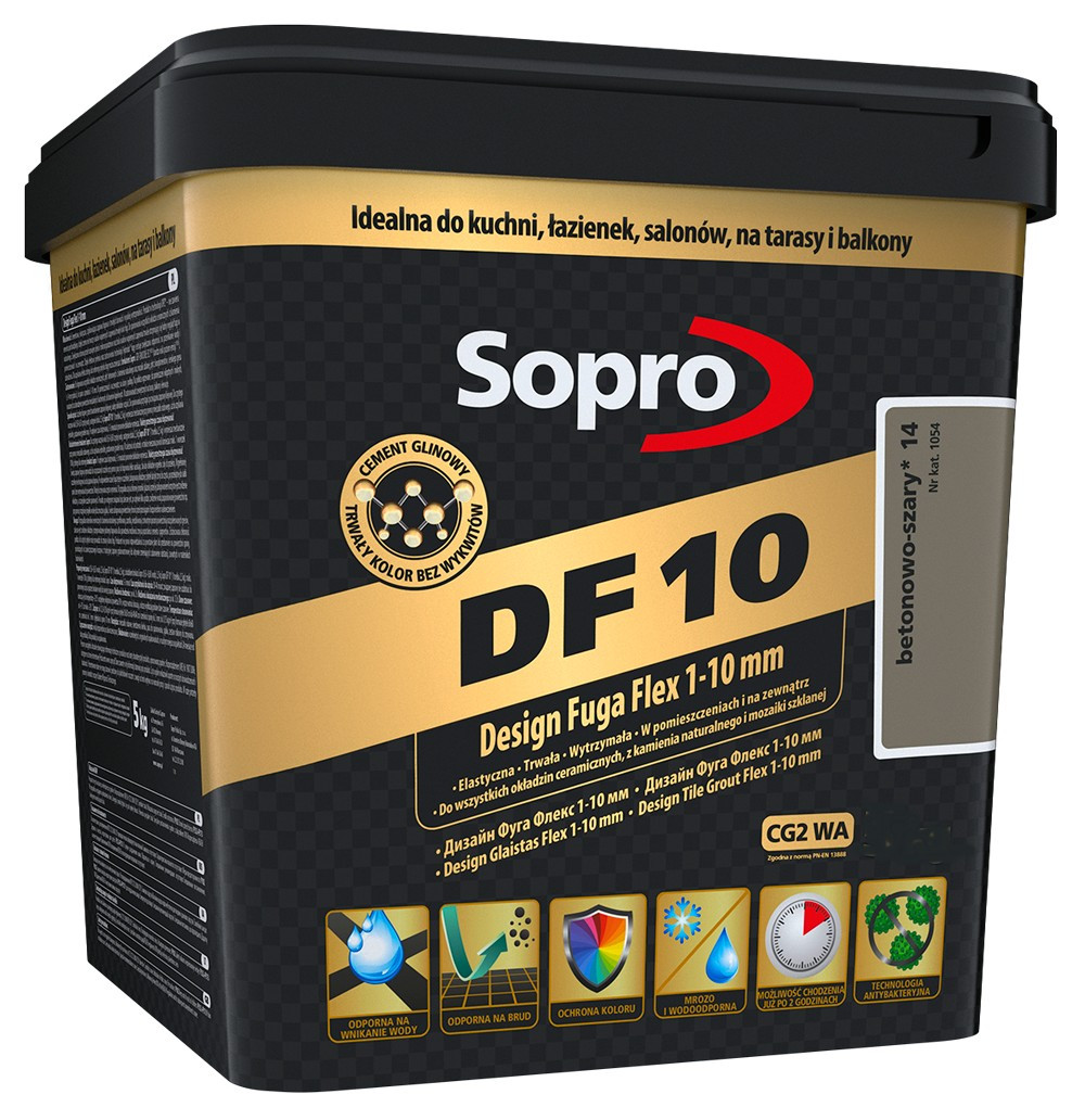 Фуга Sopro DF 10 2,5 кг (23 цвета) - фото 1 - id-p52093622