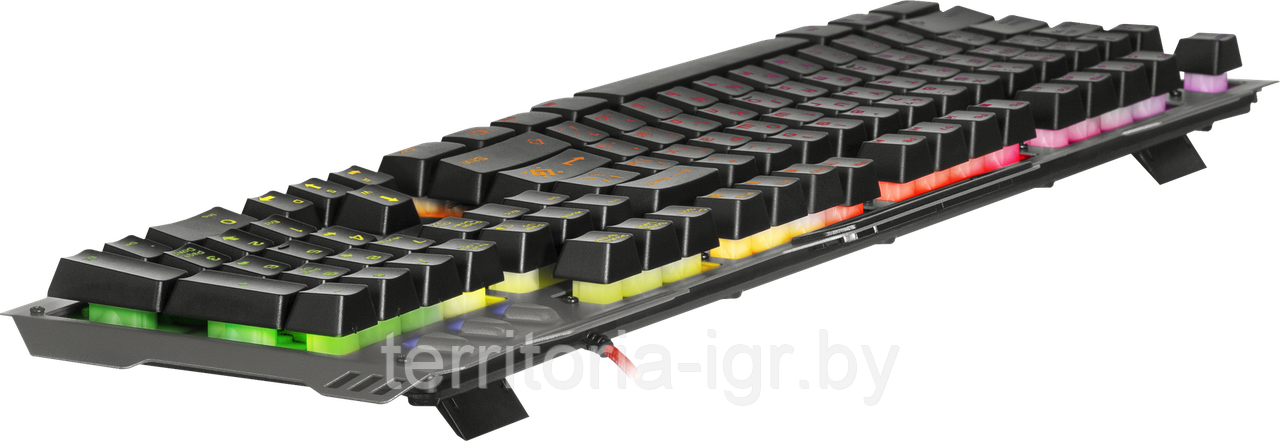 Игровая клавиатура Assault GK-350L RU метал Defender - фото 5 - id-p141394672