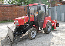 Аренда трактора МТЗ 320.4 со щеткой и отвалом