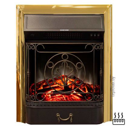 Электрокамин Real Flame Majestic-S LUX Brass, фото 2