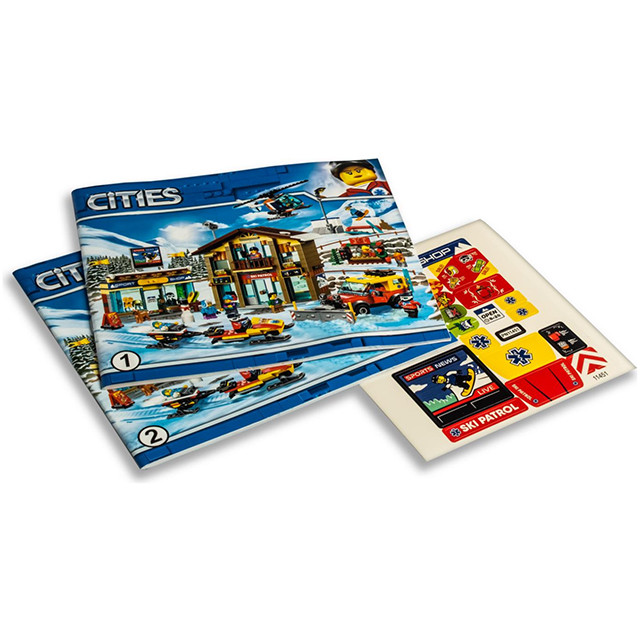 Конструктор Lari Cities 11451 Горнолыжный курорт (аналог Lego City 60203) 868 деталей - фото 6 - id-p141428904