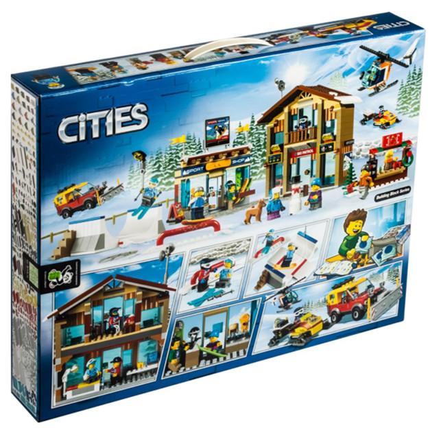 Конструктор Lari Cities 11451 Горнолыжный курорт (аналог Lego City 60203) 868 деталей - фото 2 - id-p141428904