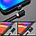 Кабель зарядный магнитный USLION Micro USB / Lightning Apple iPhone / USB Type-C, черный угловой 1 метр, фото 4