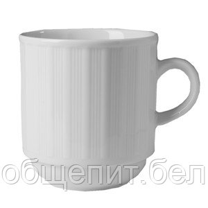 Чашка чайная «Эвита»; фарфор; 250 мл - фото 1 - id-p141431447