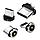 Кабель зарядный магнитный USLION Micro USB / Lightning Apple iPhone / USB Type-C, черный 1 м, фото 3