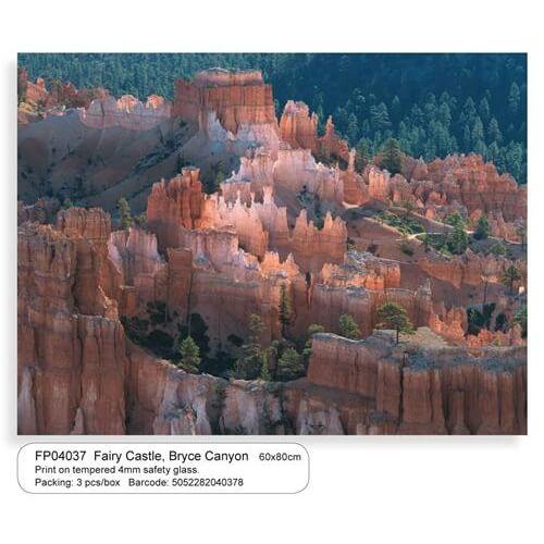 FP04037 декор на стекле Fairy Castle Bryce Canyon 60x80см