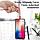 Кабель зарядный магнитный USLION Micro USB / Lightning Apple iPhone/ USB Type-C, черный 2 метра, фото 6