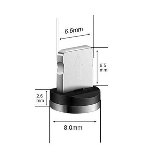 Магнитный коннектор USLION Lightning iPhone для магнитного зарядного кабеля (US0064) - фото 3 - id-p141431670