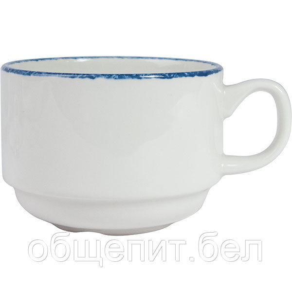 Чашка чайная «Блю дэппл»; фарфор; 170 мл - фото 1 - id-p141431728