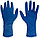 Перчатки латексные хозяйственные Flexy Gloves A.D.M, размер М, 25 пар (50 шт.), синие, фото 2
