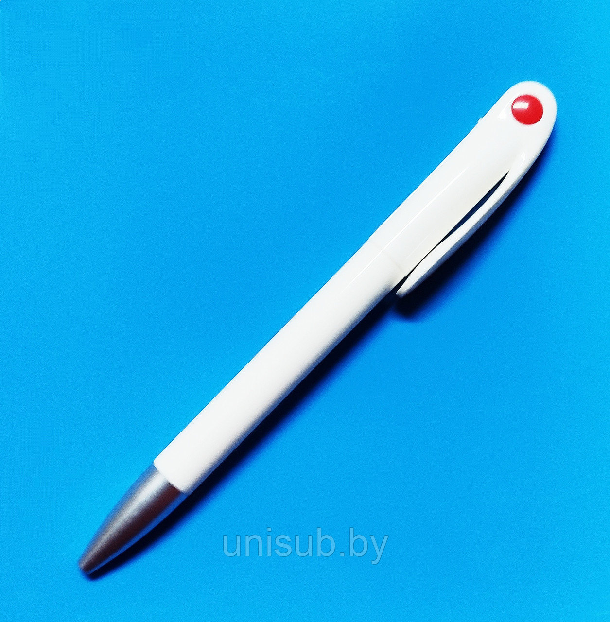 Ручка пластик для термотрансфера, белая - фото 1 - id-p137834864