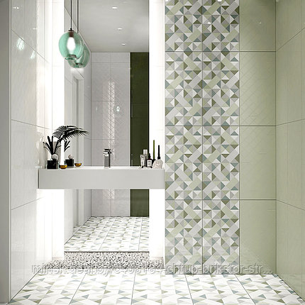 Керамическая плитка Керкира 4 600х300 фисташковый Керамин, фото 2