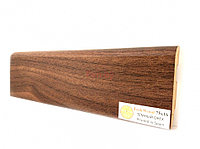 Плинтус напольный МДФ Teckwood Цветной 75 мм, Темный орех (Dark Walnut)