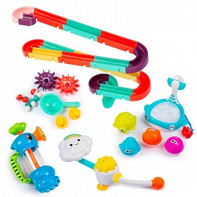 Набор игрушек для игры в ванной BabyHit Aqua Fun 4 - фото 1 - id-p141444619